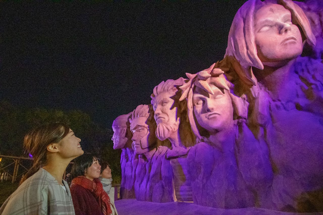 NARUTO&BORUTO 忍里 火影岩 ナイト・イリュージョン開催時間のご案内