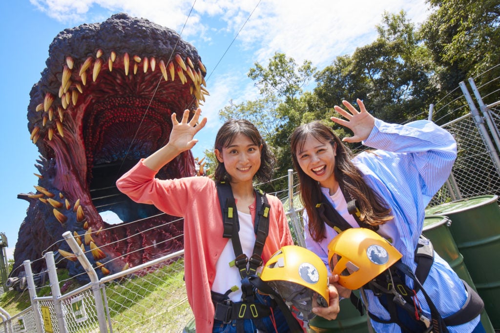 女子旅満喫プラン】ゴジラ迎撃作戦を200％楽しんで思いっきりはしゃ