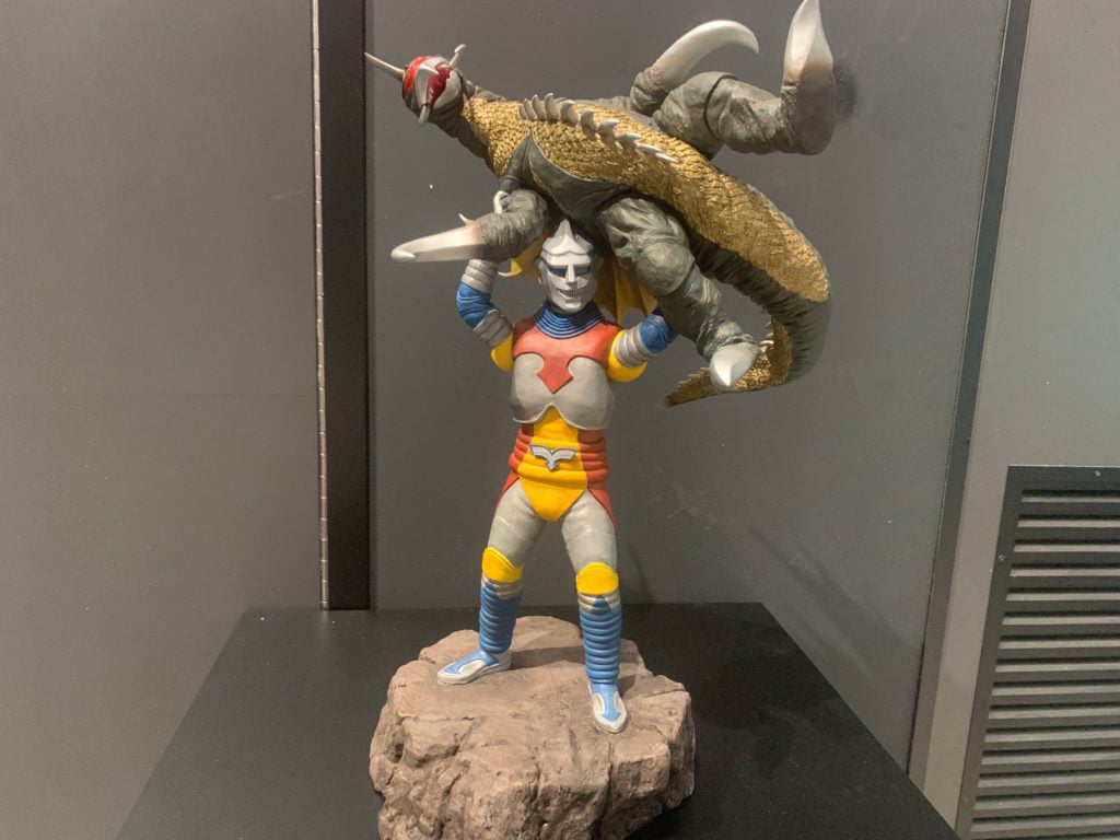 ゴジラ、メガロ、ジェットジャガー、ガイガン　ymsf バンダイ　ムビモン ゴジラミュージアム】行け行けジェットジャガー、ガイガンをやっつけろ