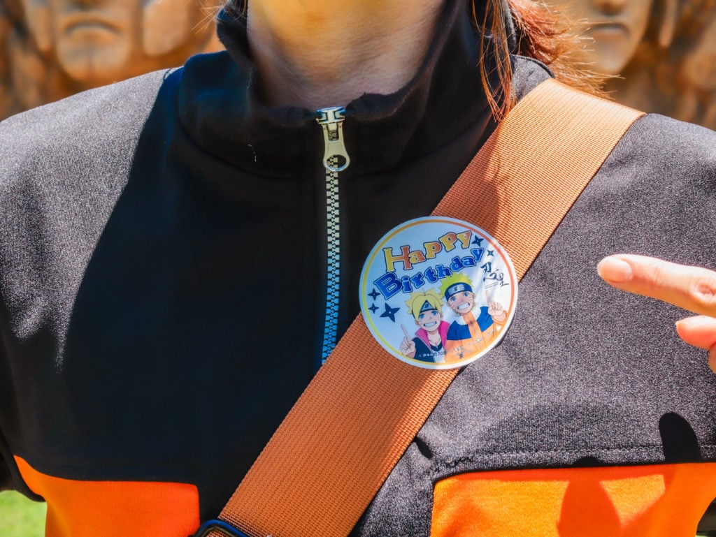 淡路島　ニジゲンノモリ限定　NARUTO 記念 12月＆1月生まれの皆様へ】誕生日特典あります！NARUTO&BORUTO 忍里で