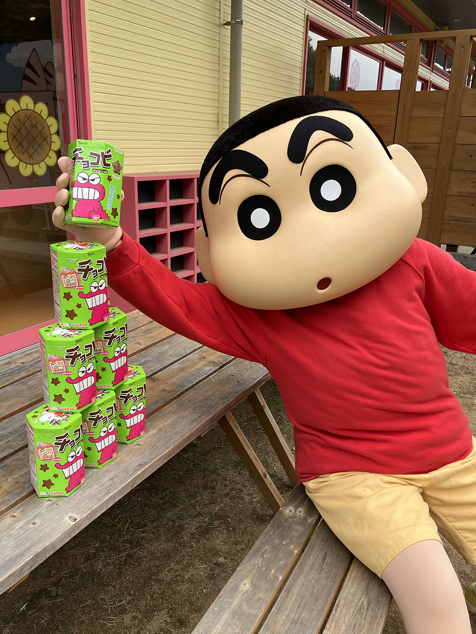 しんちゃん登場！】1月12日＆13日はアスレチックでグリーティング開催