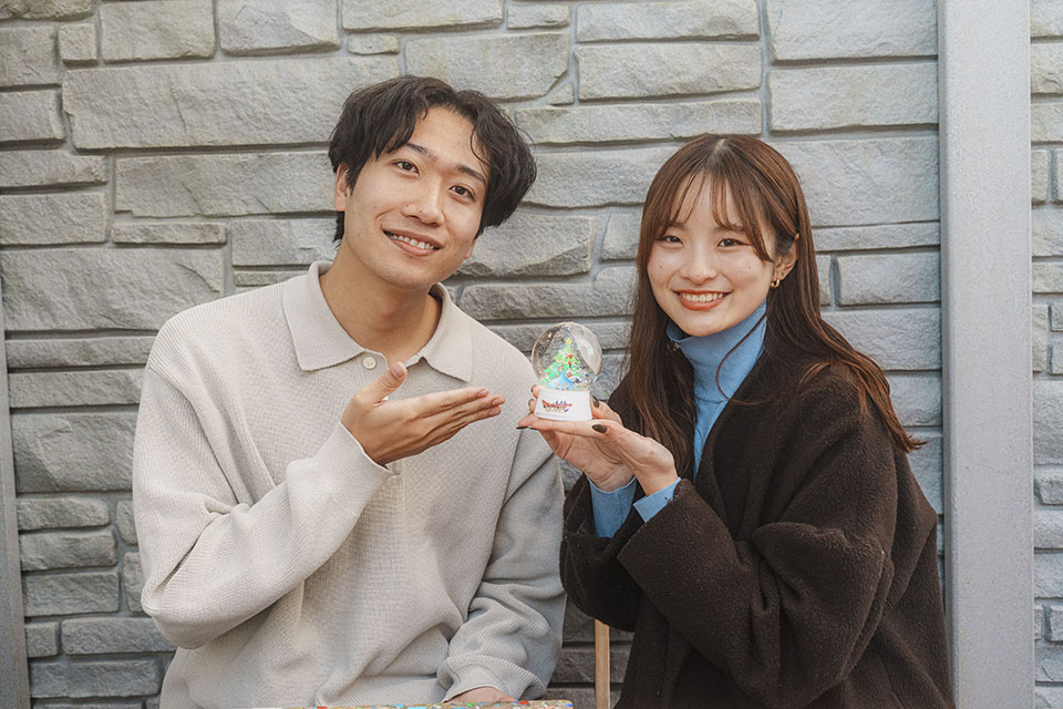 15分のときめき体験！】スライムたちが、クリスマスを楽しむ場面を