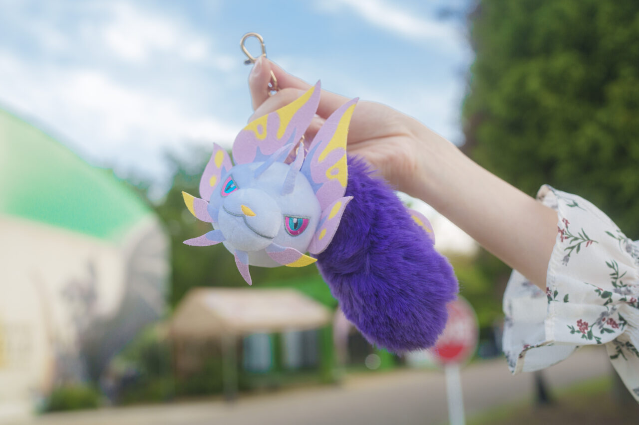 モンハン ニジゲンノモリ リオレウス しっぽ付きマスコット ぬいぐるみ イーカプコン |モンスターハンター ふわたまぬいぐるみミニ