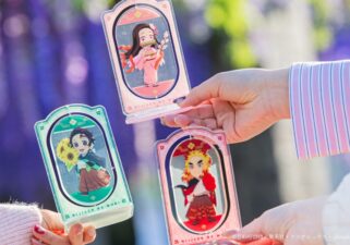 鬼滅の刃 ニジゲンノモリ メヂカラアクリルキーホルダー アクキー 上弦セット ニジゲンノモリ 鬼滅の刃 メヂカラアクリルキーホルダー 無惨 黒