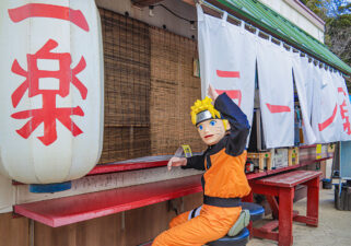 Disney - 鳥居 サンフランソウキョウ・スクエアの鳥居ゲートブリッジ完成まで