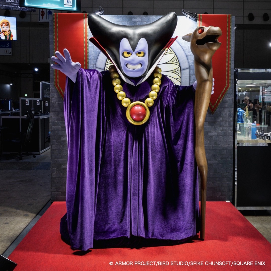 ニジゲンノモリ「ドラゴンクエスト アイランド」に、“りゅうおう”降臨